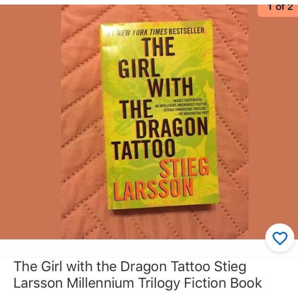 The Girl With The Dragon Tattoo Book